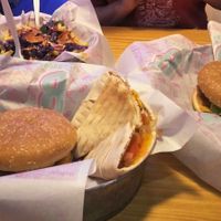 Burgers, quesedilla, cheesy fries. at The Began in Valencia