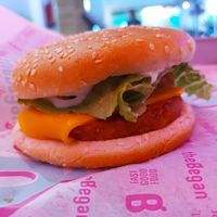 Burger at The Began in Valencia