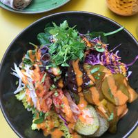 vegan duck at Plain in Vienna