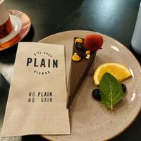 Chocolate Orange cake  at Plain in Vienna