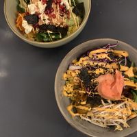 Spicy Korean Bowl & vegan Tokyo Bowl   at Plain in Vienna