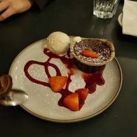Lava Cake (was nothing crazy) at Plain in Vienna