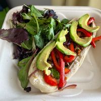 Vegan philly at Seedz Cafe in Steamboat Springs