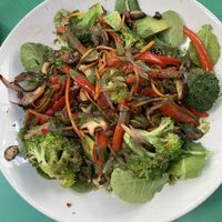 Organic veggies bowl !  at Seedz Cafe in Steamboat Springs