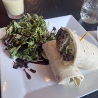 Vegan burrito  at Seedz Cafe in Steamboat Springs