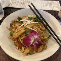 Korean cashew noodle  at Seedz Cafe in Steamboat Springs