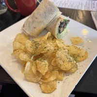 Vegan burrito  at Seedz Cafe in Steamboat Springs