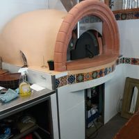 Freshly made vegan pizzas at Golden Grapes in Glebe