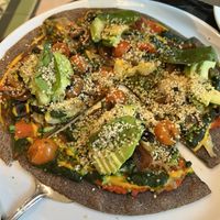 Pizza  at Bidasoa Restaurant at Hotel Bidasoa in Santiago