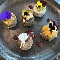 Truffle tasting  at Bidasoa Restaurant at Hotel Bidasoa in Santiago