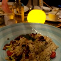 Cauliflower Rice Risotto at Bidasoa Restaurant at Hotel Bidasoa in Santiago