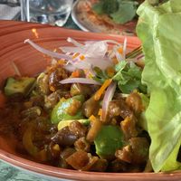 Cochayuyo cebiche  at Bidasoa Restaurant at Hotel Bidasoa in Santiago