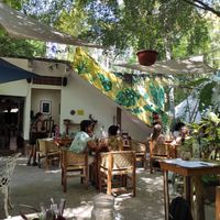 Terrace at Elephant Garden in Puerto Escondido