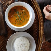 Red Curry at Mama Leuah in Don Det