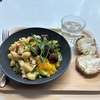 Vegan salad  at Frisee in Saarijaervi