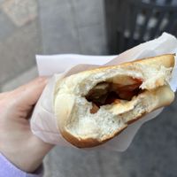 veggies  at Panzerotti Luini in Milan