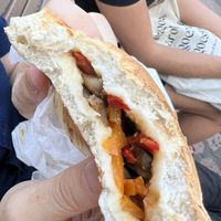 Panzerotto al forno alle verdure  at Panzerotti Luini in Milan