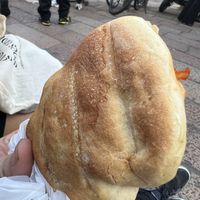 Panzerotto al forno alle verdure  at Panzerotti Luini in Milan