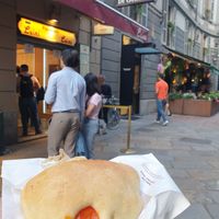 Exterior at Panzerotti Luini in Milan