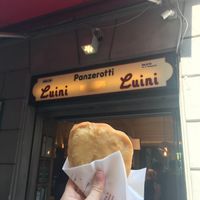 Panzerotto vegano  at Panzerotti Luini in Milan