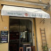 Store Fromt at Soup in Town in Lucca