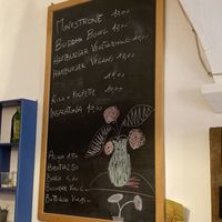 Daily menu at Soup in Town in Lucca