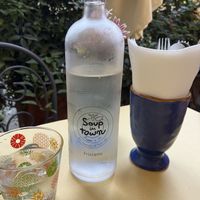 Water  at Soup in Town in Lucca