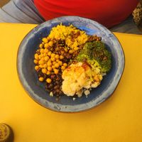 Buddha Bowl at Soup in Town in Lucca