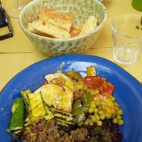 Buddha bowl! at Soup in Town in Lucca