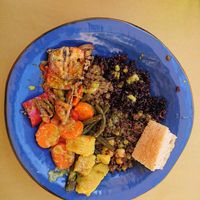 Buddah Bowl at Soup in Town in Lucca