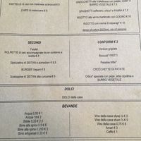 Vegan menu  at Taverna dell'Ortica in Trecate