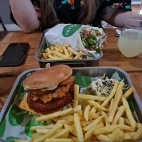 Chicken burger #Veganuary at Vegano in Newcastle Upon Tyne