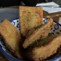 Deep fried ravioli   at Vegano in Newcastle Upon Tyne