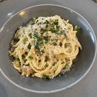 Carbonara  at Vegano in Newcastle Upon Tyne