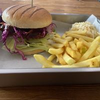 BBQ beast burger   at Vegano in Newcastle Upon Tyne