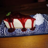 Best cheesecake ever at Vegano in Newcastle Upon Tyne