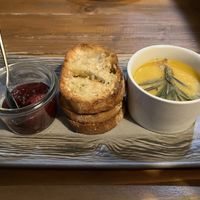 Mushroom pate starter   at Vegano in Newcastle Upon Tyne
