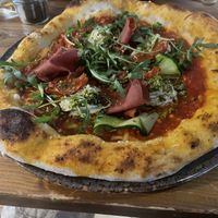 Enzo pizza  at Vegano in Newcastle Upon Tyne