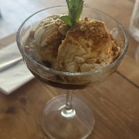 Praline affogato  at Vegano in Newcastle Upon Tyne