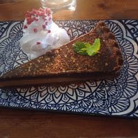 Trillionaire tart at Vegano in Newcastle Upon Tyne