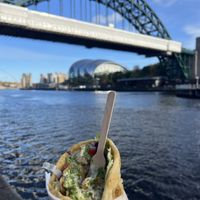 Chikn kebab at quayside market   at Vegano in Newcastle Upon Tyne