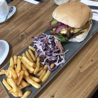 Vegano burger 🤤 at Vegano in Newcastle Upon Tyne