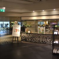 Outside of "The Kitchen" restaurant inside De Bijenkorf at De Bijenkorf in Utrecht