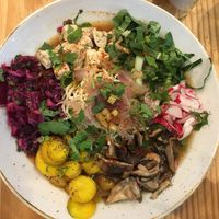 Vegan ramen at Hinterland in Brussels