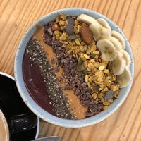 Mediocre smoothie bowl at Hinterland in Brussels