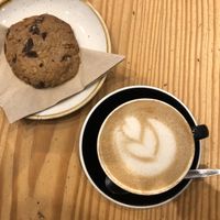 Vegan choc chip cookies are my weakness at Hinterland in Brussels