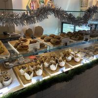 Bakery display at Pastel & Coco in Gatineau