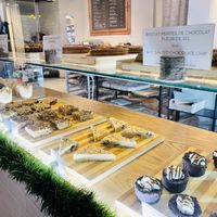 Bakery display at Pastel & Coco in Gatineau