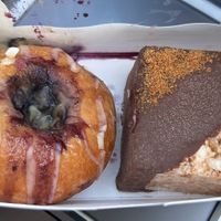 Blueberry danish and s’mores rice crispy   at Pastel & Coco in Gatineau