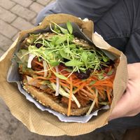 Vegan saitan döner  at Neue Dönastie - Kronenstrasse in Stuttgart